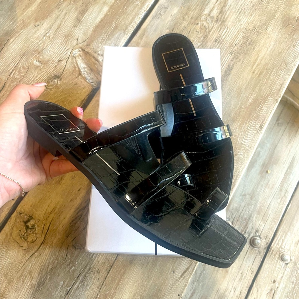 NWT Dolce Vita black sandals
